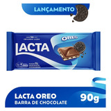 Chocolate Lacta Ao Leite Com Recheio De Oreo 90g