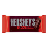 Chocolate Meio Amargo 40% Cacau Hershey's  Sem Glúten Pacote 82 G