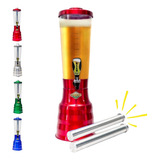 Chopeira Torre Chopp Portatil Completa Cerveja Dois Refil
