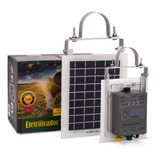 Choque Rural Cerca Elétrica Solar 20km Bat.lítio 0,12 Joules