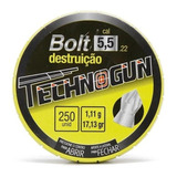 Chumbinho Bolt 5,5mm Technogun Lata 250