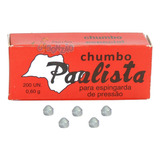 Chumbinho Especial 4,5mm 200un Kit C/ 10cx - Chumbo Paulista
