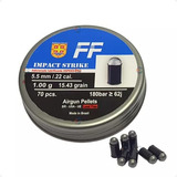 Chumbinho Ff Impact Strike 5.5mm Alto Impacto E Penetração