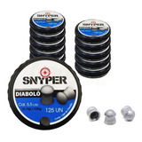 Chumbinho Snyper 5,5 Diabolo 10cx C/125 Total 1250 Chumbinho