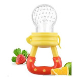 Chupeta Alimentador Frutas Bebê Mordedor Bico Silicone Carne