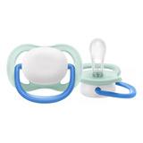 Chupeta Avent Ultra Air 0-6 Meses Azul Verde Unitaria Happy