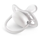 Chupeta Avent Ultra Air 6-18 Meses Branca Lisa Unitari Happy