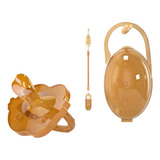 Chupeta Calmante Anti Cólica 0 A 6 Meses Silicone Prendedor 
