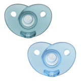 Chupeta Calmante Soothie 0 A 3 M Azul 2 Unid Philips Avent