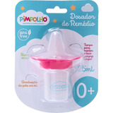 Chupeta Dosadora De Remédio 25ml Bico Silicone Bebê Infantil