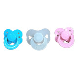 Chupeta Para Boneca Chupeta Boneca Rosa Branca Azul 1 Cada 