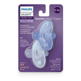 Chupeta Philips Avent Soothie Azul Menino 0-3 Meses Rn Dupla