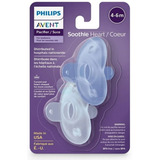 Chupeta Philips Avent Soothie Azul Menino 4-6 Meses Dupla