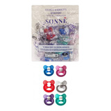 Chupeta Rendinha 100%silic Pacote C/20 Redondo Marca Sonne Cor Sortidas Ou Escolha A Cor Período De Idade +6
