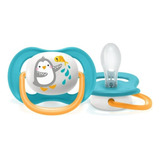 Chupeta Ultra Air Animais 6-18m Pinguim Azul Philips Avent