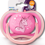 Chupeta Ultra Air Decorada 6-18m Philips Avent Unicórnio