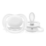 Chupeta Ultra Air Unitaria Lisa 6-18 Meses Neutra Avent