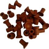 Chupeta Ventosa Esmerilhar Válvulas 19mmx7mm Com 20 Peças