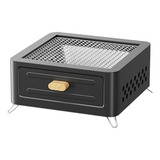 Churrasqueira Ao Ar Livre Camping Grill Fogão Chá Preto