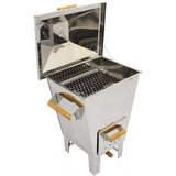 Churrasqueira Bafo Inox Carvão Tamanho Grande + Brinde