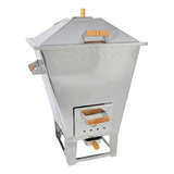 Churrasqueira Bafo Inox Carvão Tchê Grill - Tam M