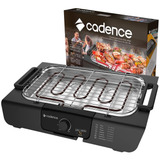 Churrasqueira Elétrica Cadence Grill Menu 1800w Grl810 Preto
