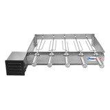 Churrasqueira Gira Grill Bivolt Baixa - 5 Espetos