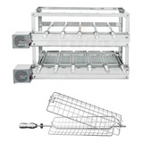 Churrasqueira Gira Grill Inox 11 Espetos