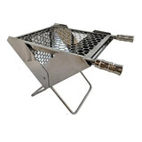 Churrasqueira Maleta Grd - 100 % Inox