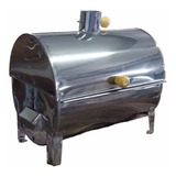Churrasqueira Náutica Barco Bafinho Mini 30cm Portátil Inox