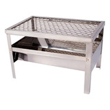Churrasqueira Portátil Para Casa Praia Campo 39 Cm Miau R2