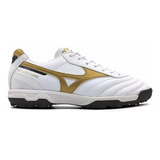 Chuteira Fut Society Mizuno Morelia Classic As - Cor Branca 