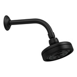 Chuveiro Deca Acqua Plus 1990.bl.std.mt Parede Black Matte