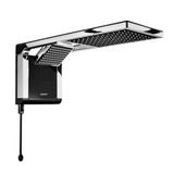 Chuveiro Ducha Acqua Duo Preta/cromada 7800w 220v Lorenzetti