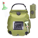 Chuveiro Ducha Bolsa Com Aquecimento Solar Camping Praia 20l