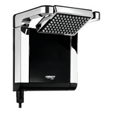 Chuveiro Elétrico De Parede Lorenzetti Acqua Ultra Star Preto-cromado 7800w 220v