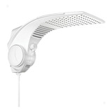 Chuveiro Elétrico De Parede Lorenzetti Duo Shower Quadra Turbo Eletrônica Branco 7500w 220v