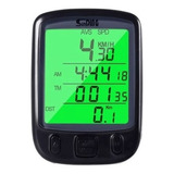 Ciclocomputador Com Luz Noturna Bike Bicicleta Velocímetro
