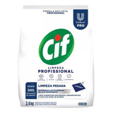 Cif Sabao Em Pó 2,4kg Limpeza Profissinoal