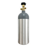 Cilindro Co2 Gás Alumínio 2,3 Kg / 3,4 L Com Válvula Chopp
