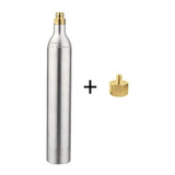 Cilindro De Alumínio Para Co2 Padrão Sodastream + Adaptador