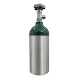 Cilindro De Oxigênio Medicinal Aluminio Vazio 1.68l Valvula