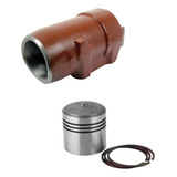 Cilindro Hidráulico 76mm + Pistão + Anéis Trator Massey 50x
