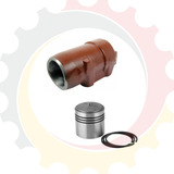 Cilindro Hidráulico + Pistão + Anéis Trator Massey Mf50x 50x