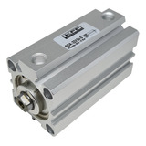 Cilindro Pistão Pneumático Dupla Ação Compacto 32 X 25 Fêmea