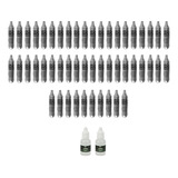 Cilindro Pistola Co2 Airsoft 12g Kit 50un + 2 Óleo Silicone