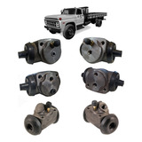 Cilindro Roda Ford F600 F7000 1974/1989 Tras/dian 6 Peças