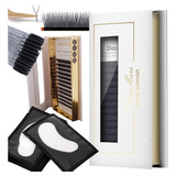 Cílios Decemars Volume Brasileiro Fio Y 0.07 D Mix+ 10 Pads 