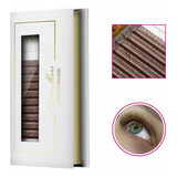 Cílios Decemars Volume Brasileiro Fio Y 0.07mm Curv D Marrom