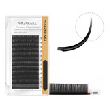 Cílios Nagaraku Ellipse Tesourinha Mix Fio A Fio Mink 1cx